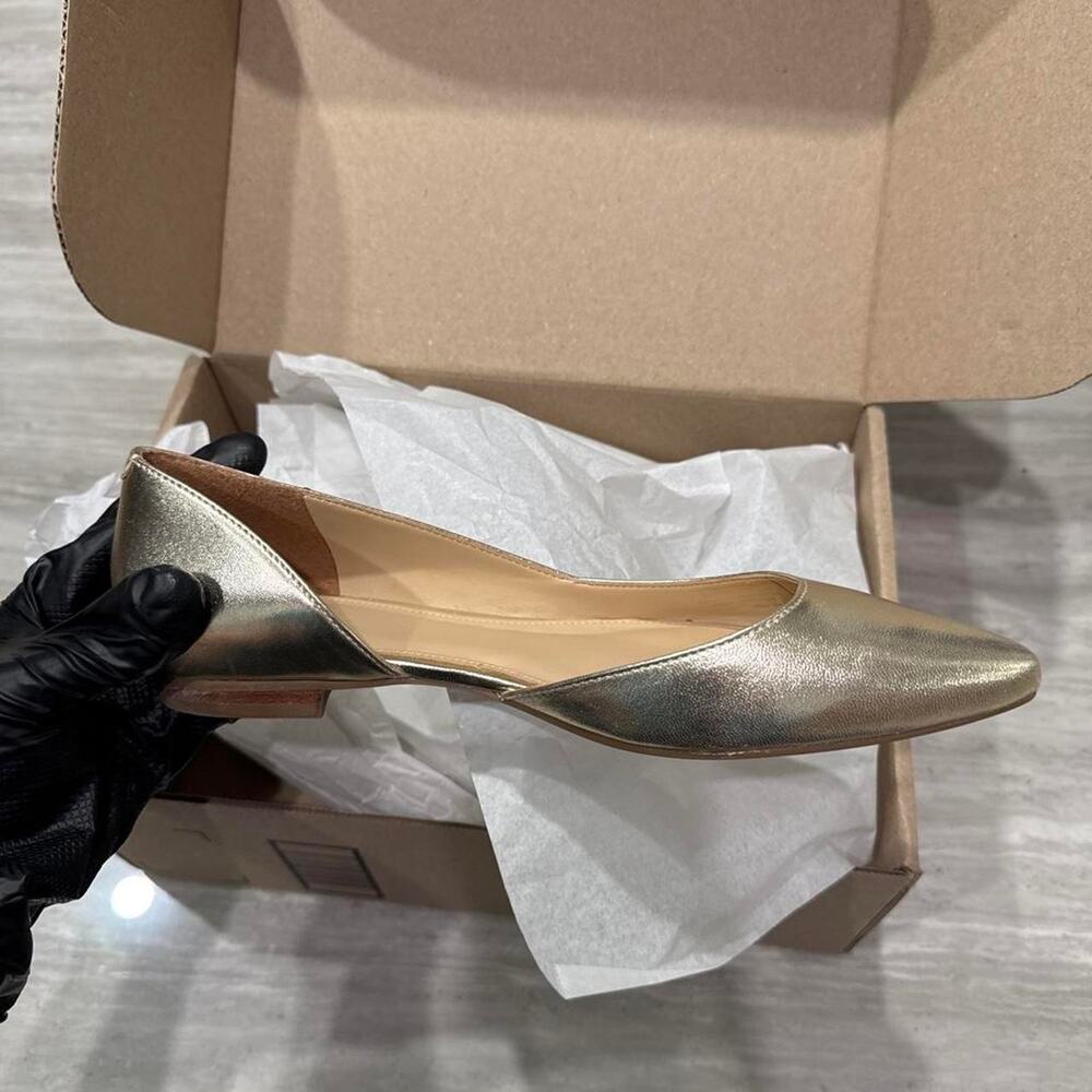 Marc fisher casee leather flat